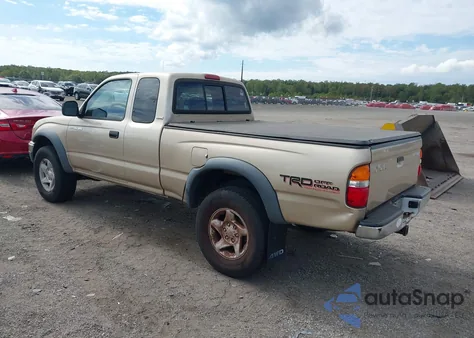 2001 Toyota Tacoma Base V6 from USA, damaged, VIN 5TEWN72NX1Z816602